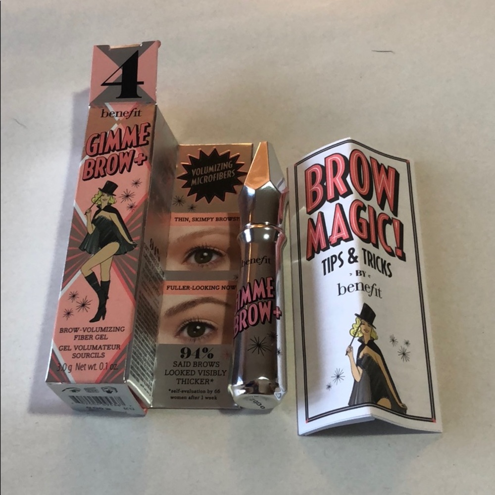 Benefit Gimme Brow in #4 Warm Deep Brown NIB! - Picture 2 of 6